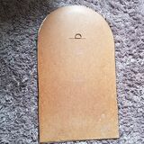 Golden brass mirror 31x53cm