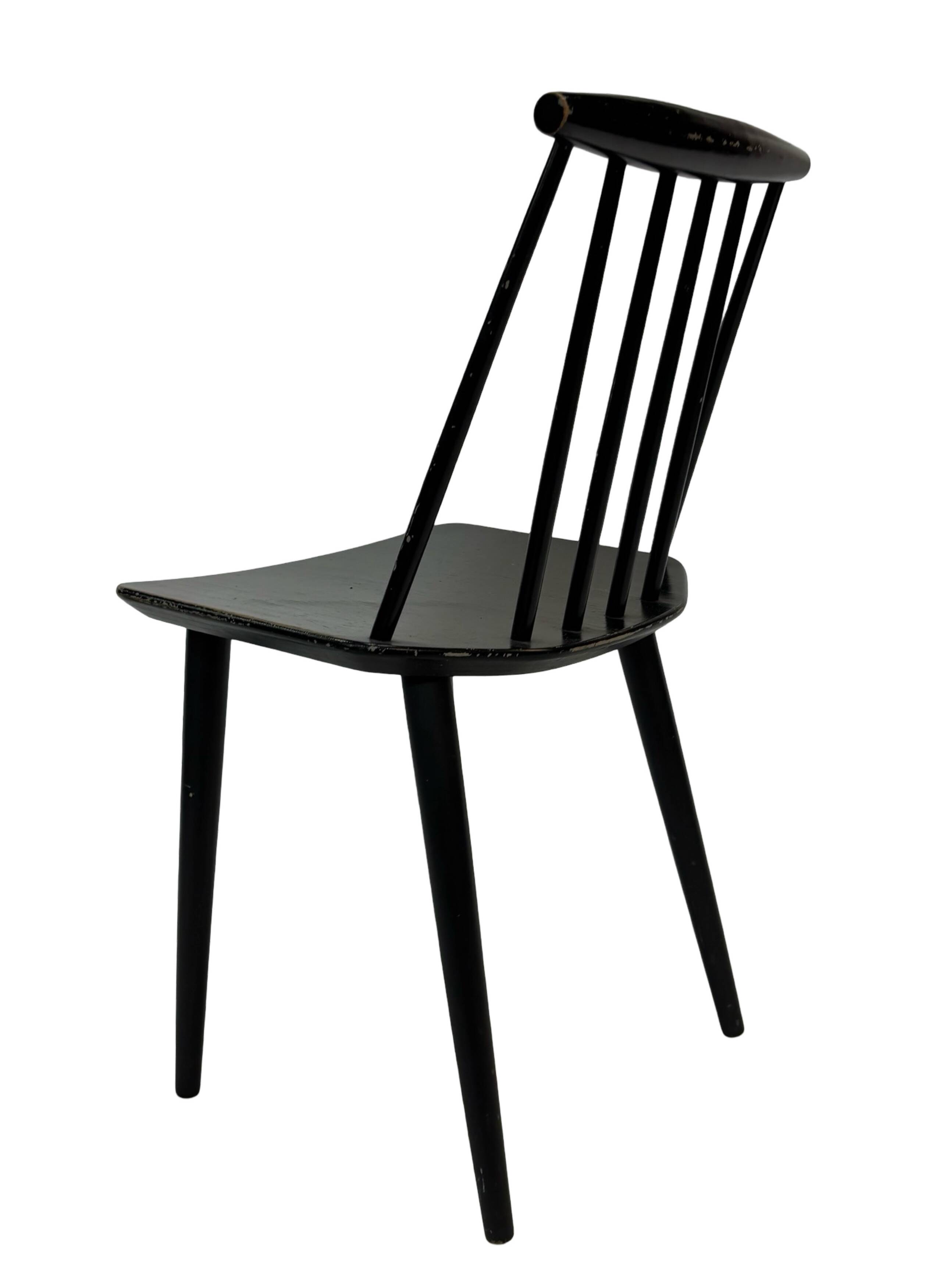 Mid Century Folke Pålsson J77 Chair for FDB Møbler 1960's Design