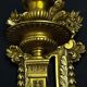 A pair of important gilt bronze wall sconces, Louis XVI style, 19th century.