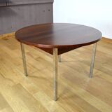 Rosewood and Chrome Dining Table 1960