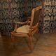 Regency canned armchair