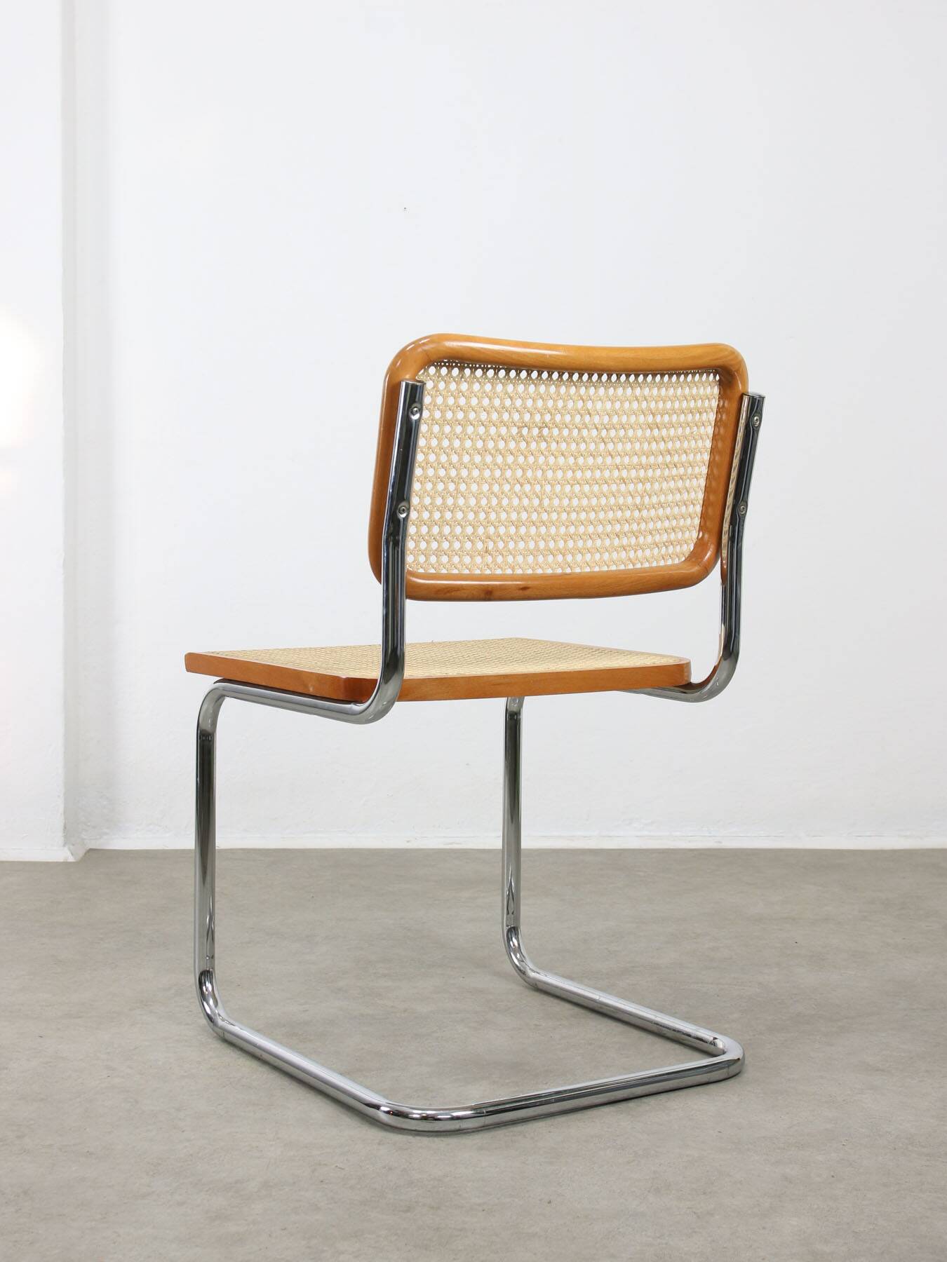 Ensemble de 2 chaises vintage B32 Cesca par Marcel Breuer, années 80.