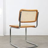 Ensemble de 2 chaises vintage B32 Cesca par Marcel Breuer, années 80.