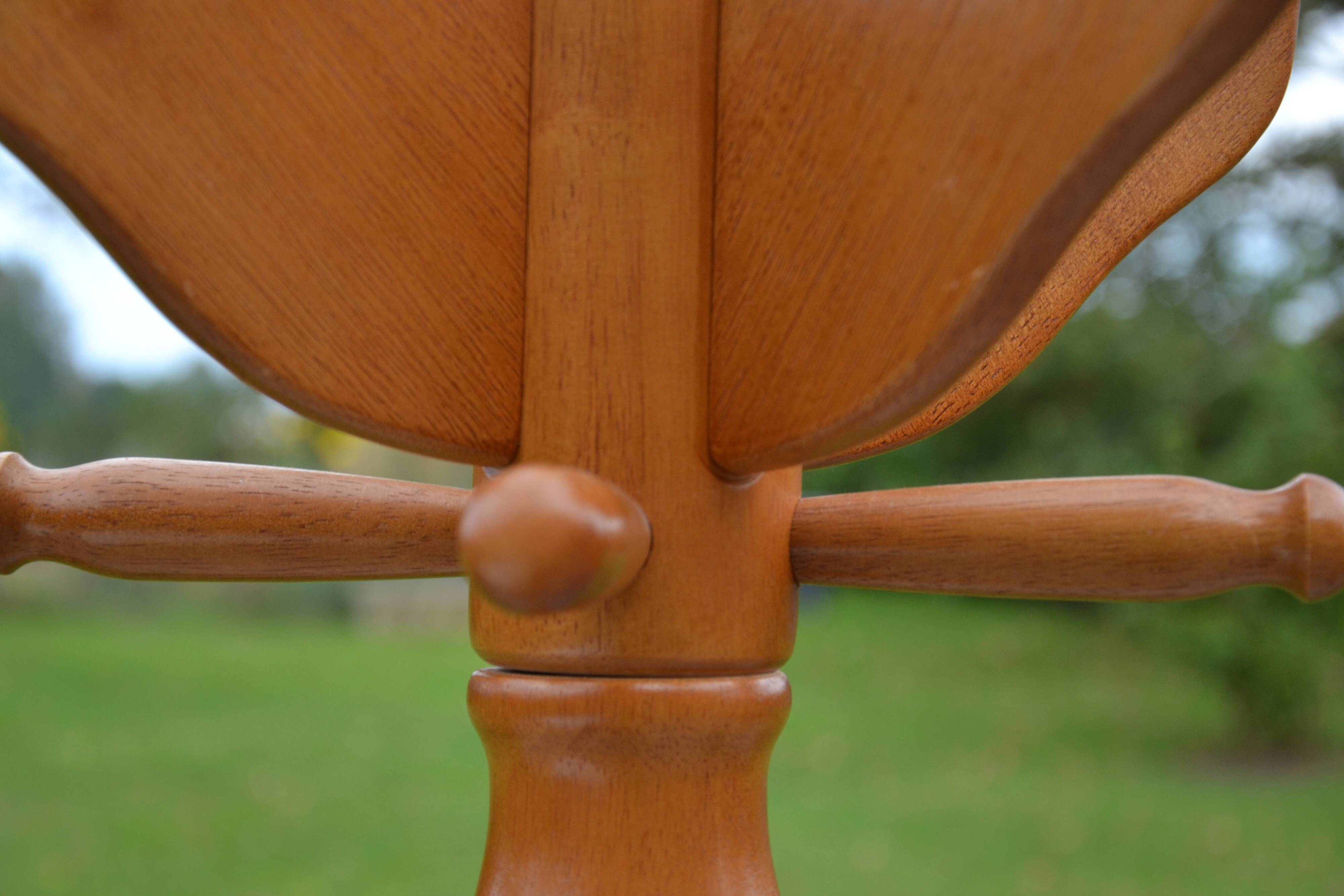 Vintage wooden coat rack, 1970