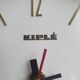 horloge vintage formica Kiplé