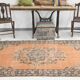 4x8 Pale Orange Classic Vintage Rug, 133x233Cm SK 2536