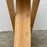 Wooden folding stool, model Suzy by Adrian Reed, 1980