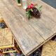 Table de ferme patinée