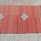 small red runner kilim rug - handmade rugs for hallway