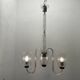 Large Art Deco Murano Glass Chandelier 1950’s