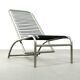 Chaise longue vintage originale de René Herbst, pour Tecta (bauhaus)
