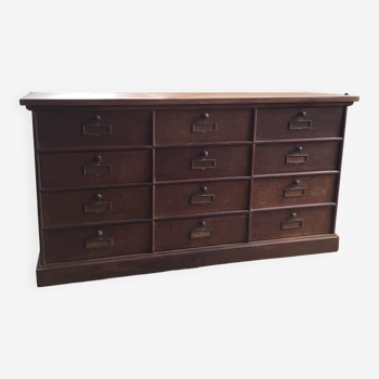 Oak trade furniture with flaps