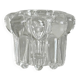 Bougeoir en verre