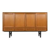 Oak highboard, Danish design, 1960s, production: Denmark