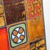 Vintage ceramic coffee table by Jean Gregorieff for Roche Bobois.