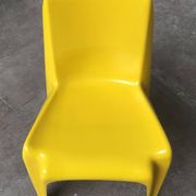 Set of stackable plastic chairs BA 1171 by Helmut Bätzner for Bofinger, 1960s.