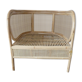 rattan armchair and canning of Balî