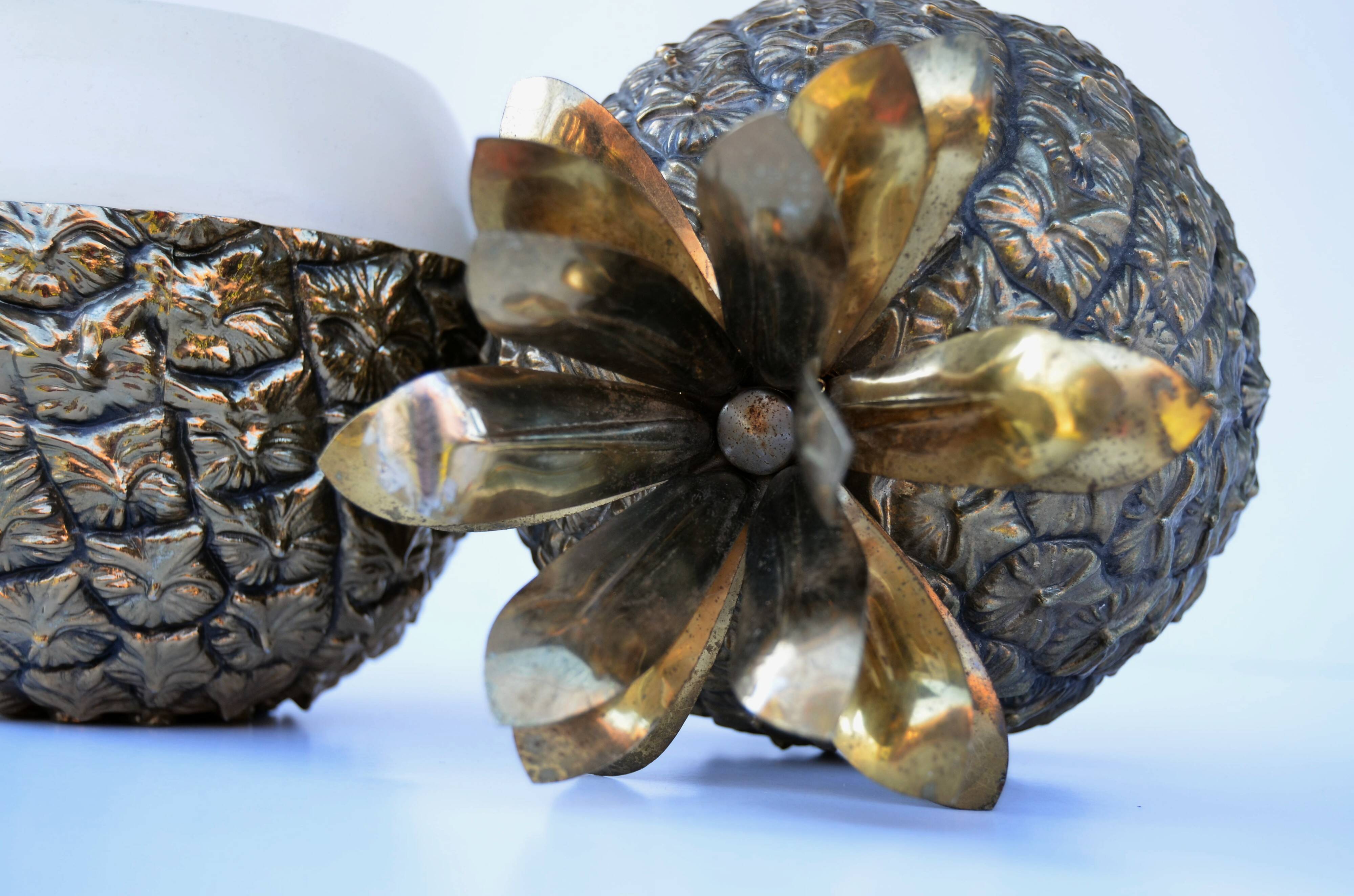 Mid Century Frigotherm Pineapple Shaped Ice Bucket by Hans Turnwald