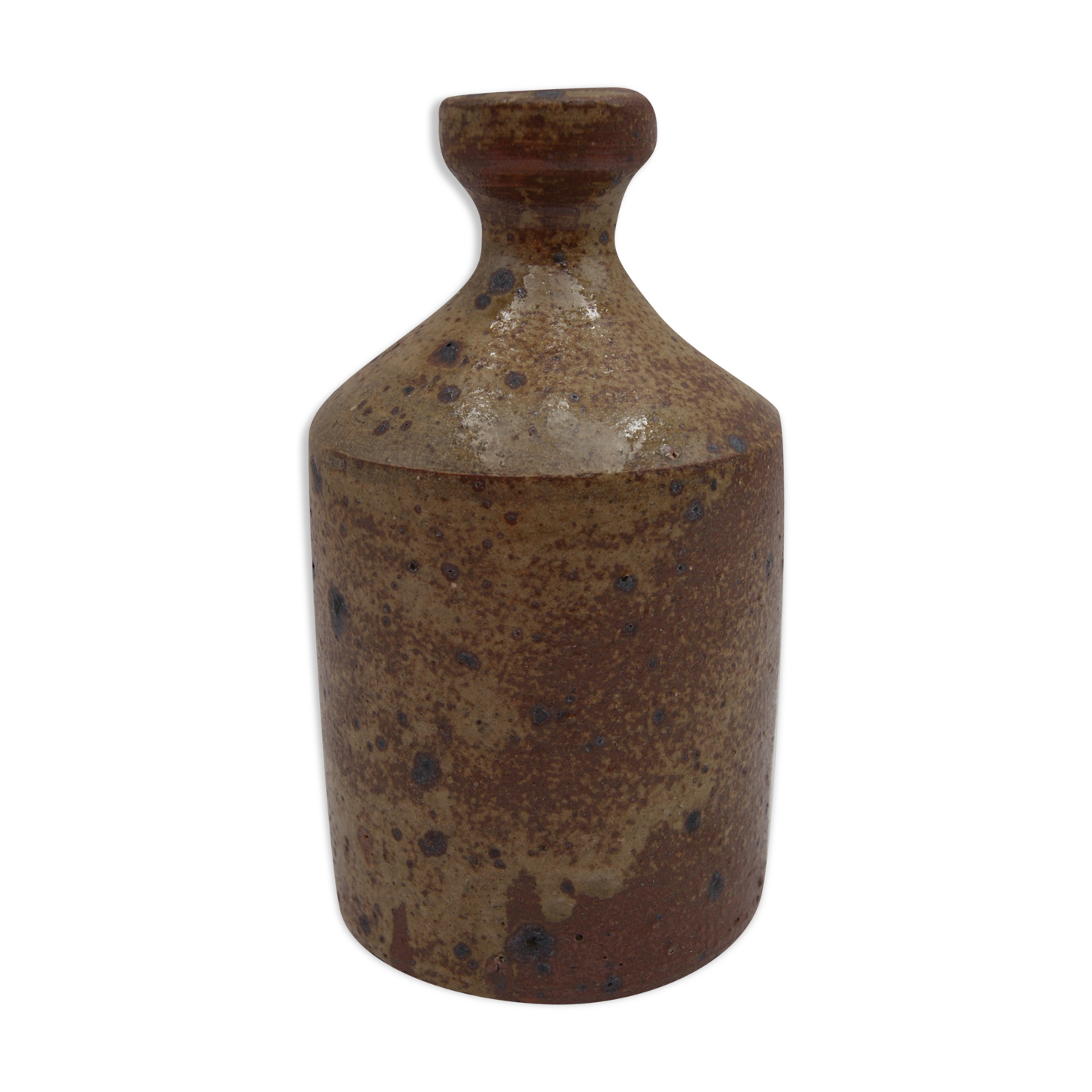 Vintage pyrity stoneware bottle