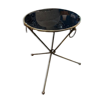 Brass and steel table 1950