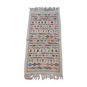 Tapis multicolore descente
