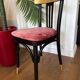 Redesigned powder pink bistro chair