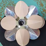 Vintage flower wall light
