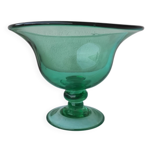 coupe en verre sur pied