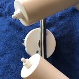 Wall light. Double spotlights, all metal, 1970s