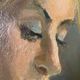 Painting Portrait of a woman oil on canvas
