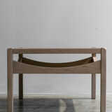 Table basse Baumann Bois du milieu du siècle 1970'