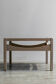 Table basse Baumann Bois du milieu du siècle 1970'