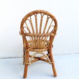 Rattan child armchair