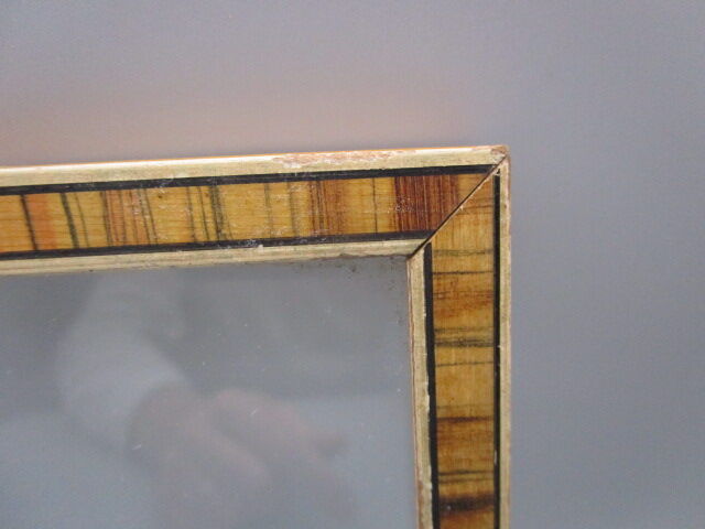 Small old frame in inlaid wood