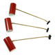 Cylindrical wall lights in Austrian red brass from the mid-century by J.T. Kalmar.