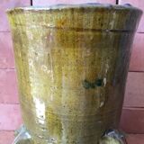 TAMEGROUTE POTTERY VASE IN GLAZED TERRACOTTA
