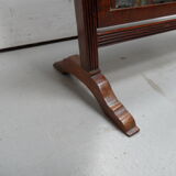 Antique mahogany table mirror