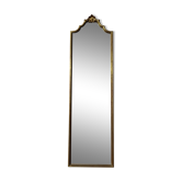 Miroir coquille en bois doré 30x132cm