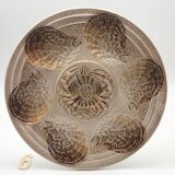 6 Oyster/shellfish plates, Revernay Art Workshop.