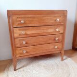 Commode chêne vintage