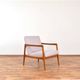 Mid-Century Swedish Teak Lounge Chair by Alf Svensson for Dux, 1960s.