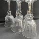 6 Red/White Wine Glasses – Mouth Blown and Hand Cut Crystal
