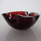 Sommerso Murano Glass Ashtray, Italy, 1960s