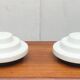 Mid-century Dutch ceiling or wall lamps by Raak, set of 2