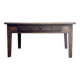 Solid wood coffee table