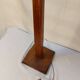 Old Art Deco table lamp 70 cm Mazda style in solid wood
