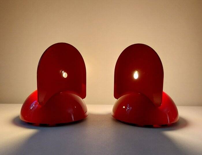 Pair of Buco lamps by Claudio Dini Artemide
