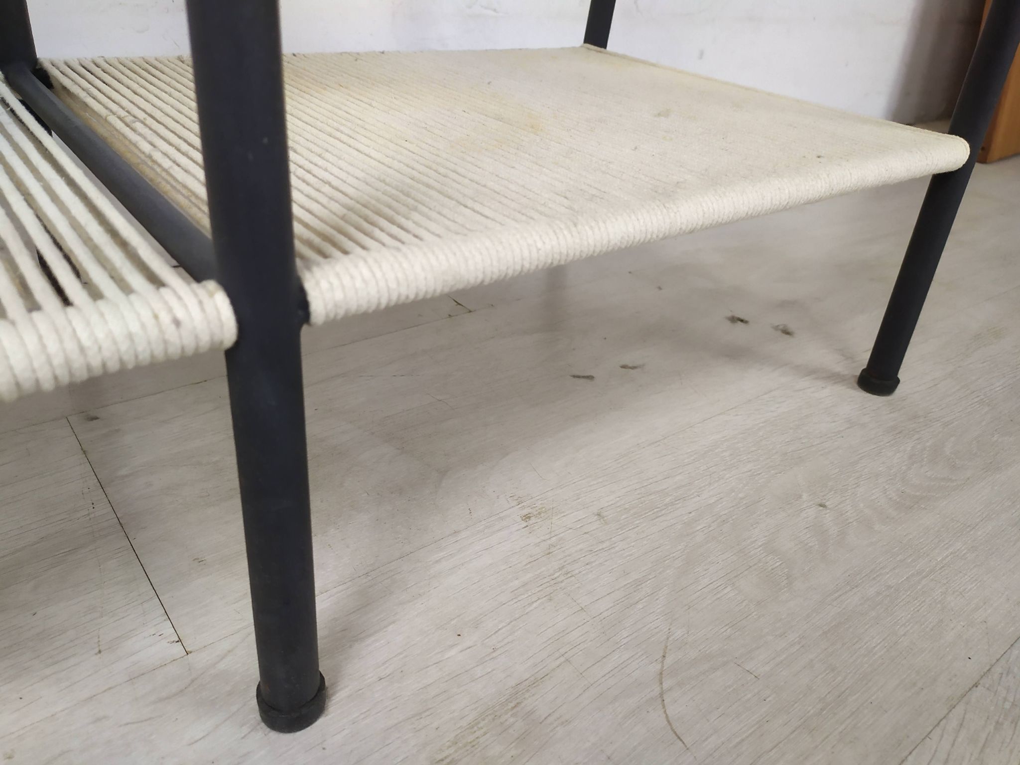 Étagère vintage corde