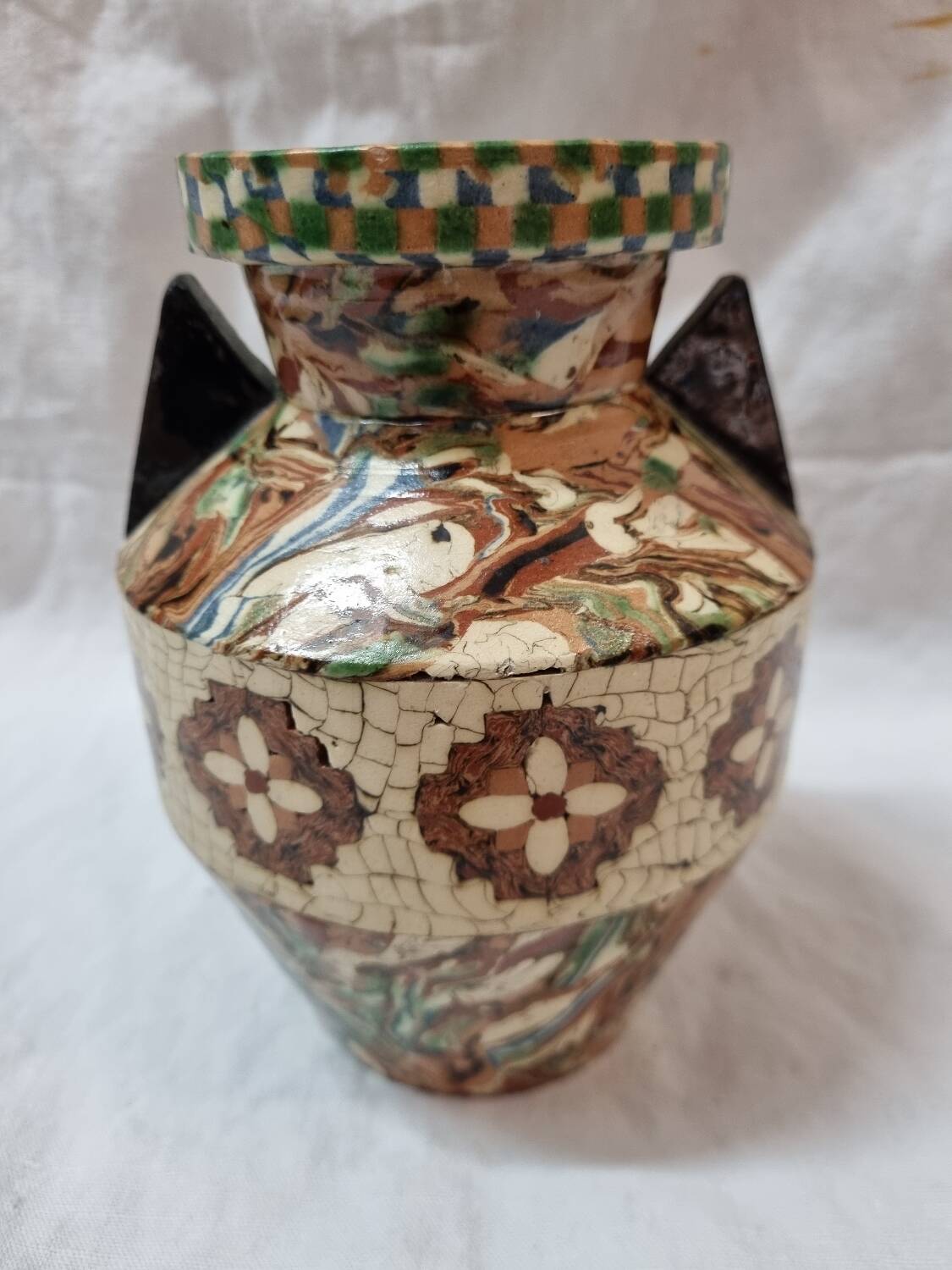 J.Gerbino mosaic vase from 1930