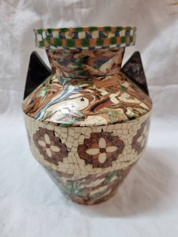 Vase j.Gerbino mosaïque de 1930